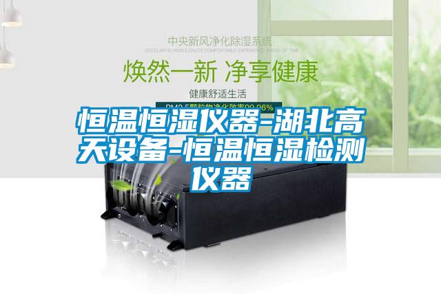 恒溫恒濕儀器-湖北高天設備-恒溫恒濕檢測儀器