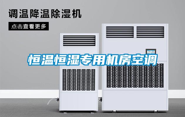 恒溫恒濕專用機房空調