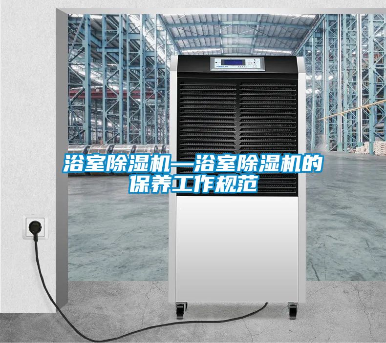 浴室除濕機—浴室除濕機的保養(yǎng)工作規(guī)范