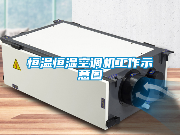 恒溫恒濕空調機工作示意圖