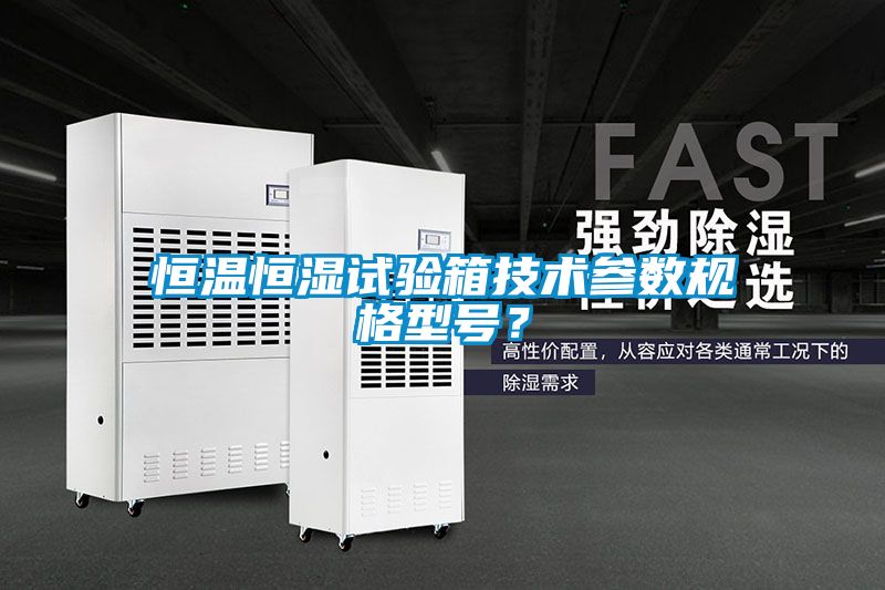 恒溫恒濕試驗箱技術參數規格型號？