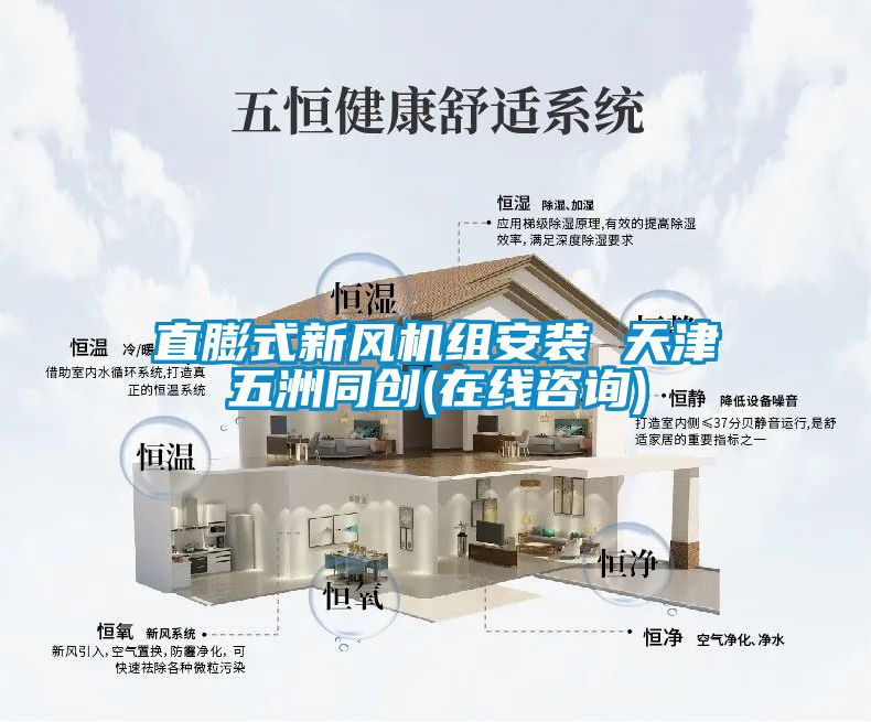 直膨式新風機組安裝 天津五洲同創(在線咨詢)