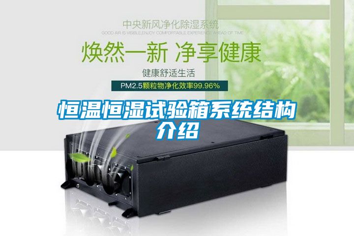 恒溫恒濕試驗箱系統(tǒng)結構介紹