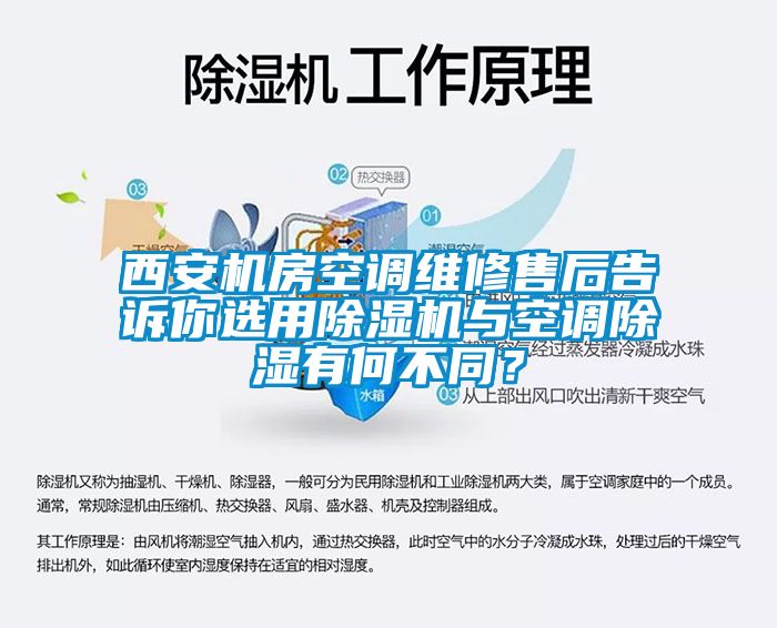 西安機(jī)房空調(diào)維修售后告訴你選用除濕機(jī)與空調(diào)除濕有何不同？