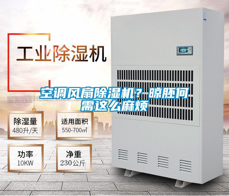 空調風扇除濕機？晾胚何需這么麻煩