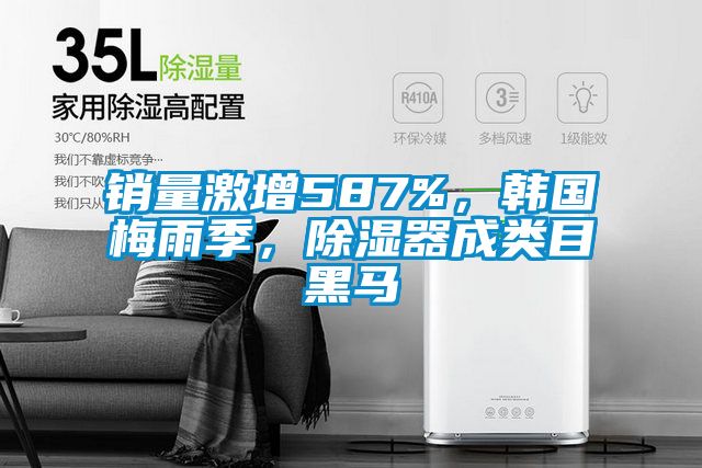 銷量激增587%，韓國梅雨季，除濕器成類目黑馬