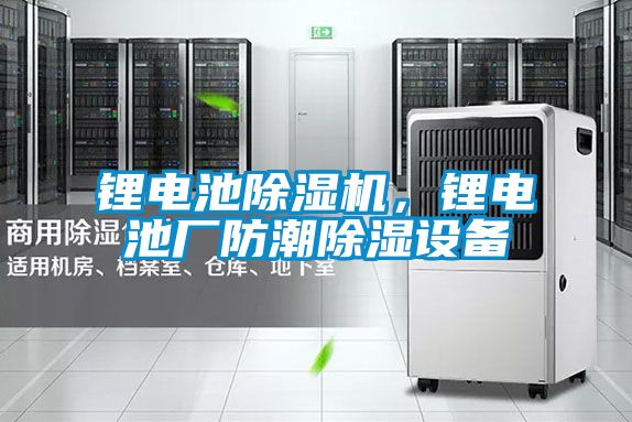 鋰電池除濕機，鋰電池廠防潮除濕設(shè)備