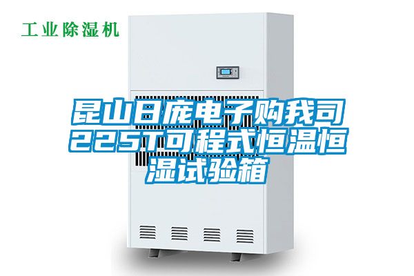 昆山日龐電子購我司225T可程式恒溫恒濕試驗(yàn)箱