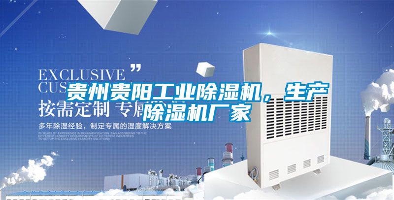 貴州貴陽工業除濕機，生產除濕機廠家