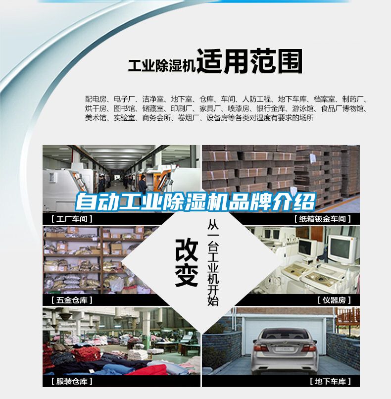 自動工業除濕機品牌介紹