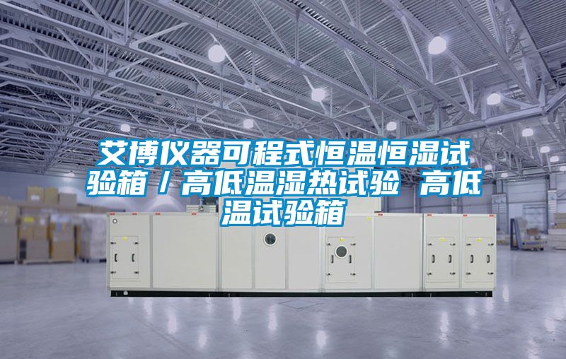 艾博儀器可程式恒溫恒濕試驗(yàn)箱／高低溫濕熱試驗(yàn) 高低溫試驗(yàn)箱