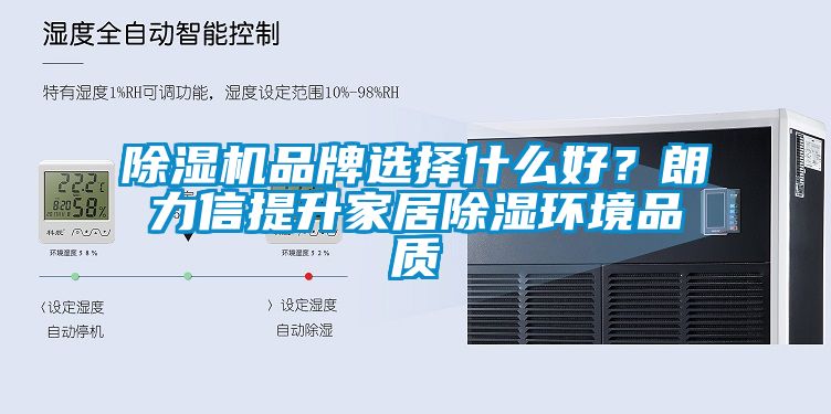除濕機(jī)品牌選擇什么好？朗力信提升家居除濕環(huán)境品質(zhì)