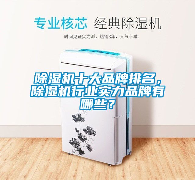 除濕機十大品牌排名，除濕機行業實力品牌有哪些？