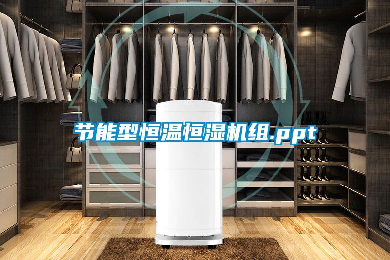 節(jié)能型恒溫恒濕機組.ppt