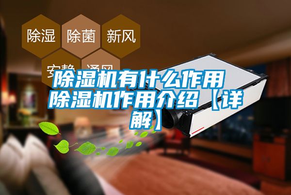 除濕機(jī)有什么作用 除濕機(jī)作用介紹【詳解】