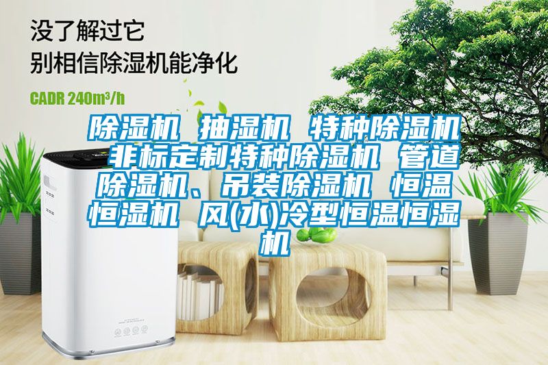 除濕機 抽濕機 特種除濕機 非標(biāo)定制特種除濕機 管道除濕機、吊裝除濕機 恒溫恒濕機 風(fēng)(水)冷型恒溫恒濕機