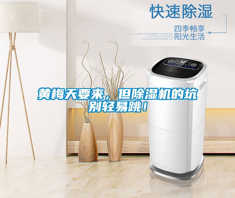 黃梅天要來，但除濕機的坑別輕易跳！