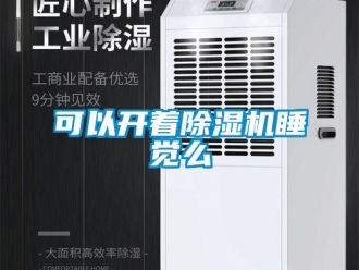 行業(yè)新聞可以開著除濕機(jī)睡覺么