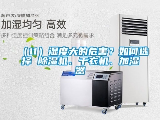 企業(yè)新聞（11）濕度大的危害？如何選擇 除濕機(jī)、干衣機(jī)、加濕器