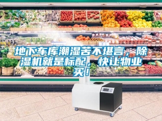 企業新聞地下車庫潮濕苦不堪言，除濕機就是標配，快讓物業買！