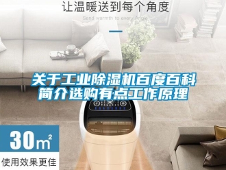 企業(yè)新聞關(guān)于工業(yè)除濕機(jī)百度百科簡(jiǎn)介選購(gòu)有點(diǎn)工作原理