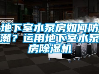 常見(jiàn)問(wèn)題地下室水泵房如何防潮？運(yùn)用地下室水泵房除濕機(jī)