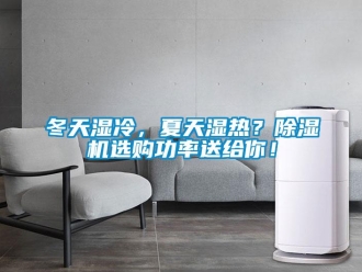 企業新聞冬天濕冷，夏天濕熱？除濕機選購功率送給你！
