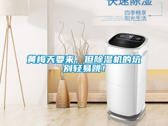 行業新聞黃梅天要來，但除濕機的坑別輕易跳！