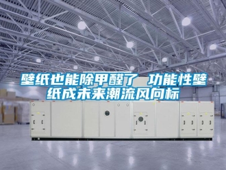 常見問題壁紙也能除甲醛了 功能性壁紙成未來潮流風(fēng)向標