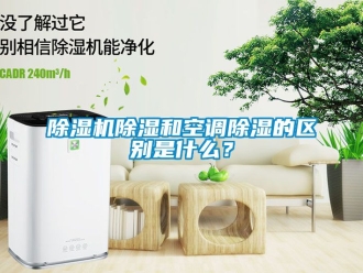 企業(yè)新聞除濕機(jī)除濕和空調(diào)除濕的區(qū)別是什么？