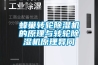 蜂巢轉輪除濕機的原理與轉輪除濕機原理異同